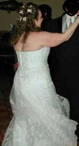 Alfred Angelo Lace Wedding Dress - photo 5