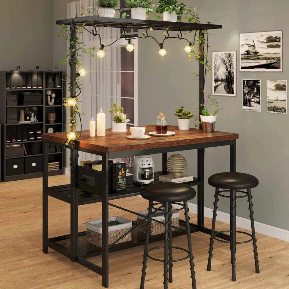 Mobile Island with baker's rack - photo 3