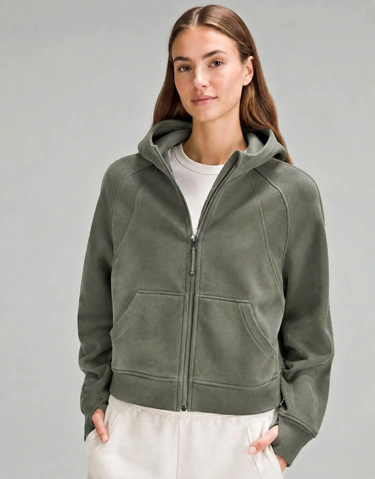 size L// Lululemon Scuba Oversized Full-Zip Hoodie