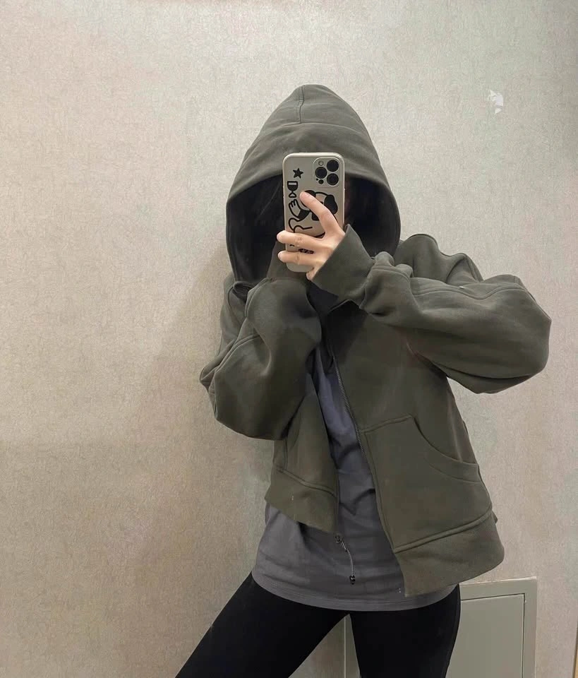 size L// Lululemon Scuba Oversized Full-Zip Hoodie - photo 2