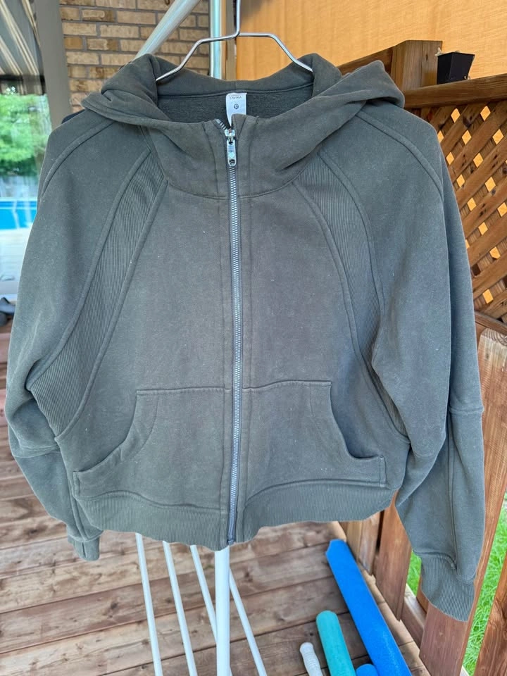 size L// Lululemon Scuba Oversized Full-Zip Hoodie - photo 3