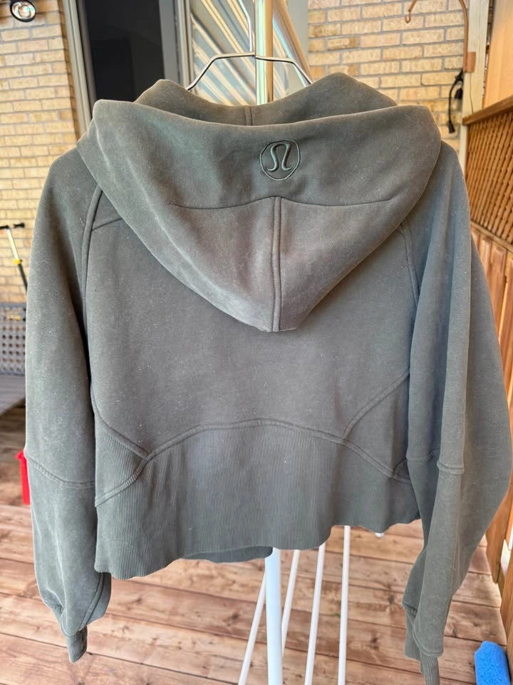 size L// Lululemon Scuba Oversized Full-Zip Hoodie - photo 4