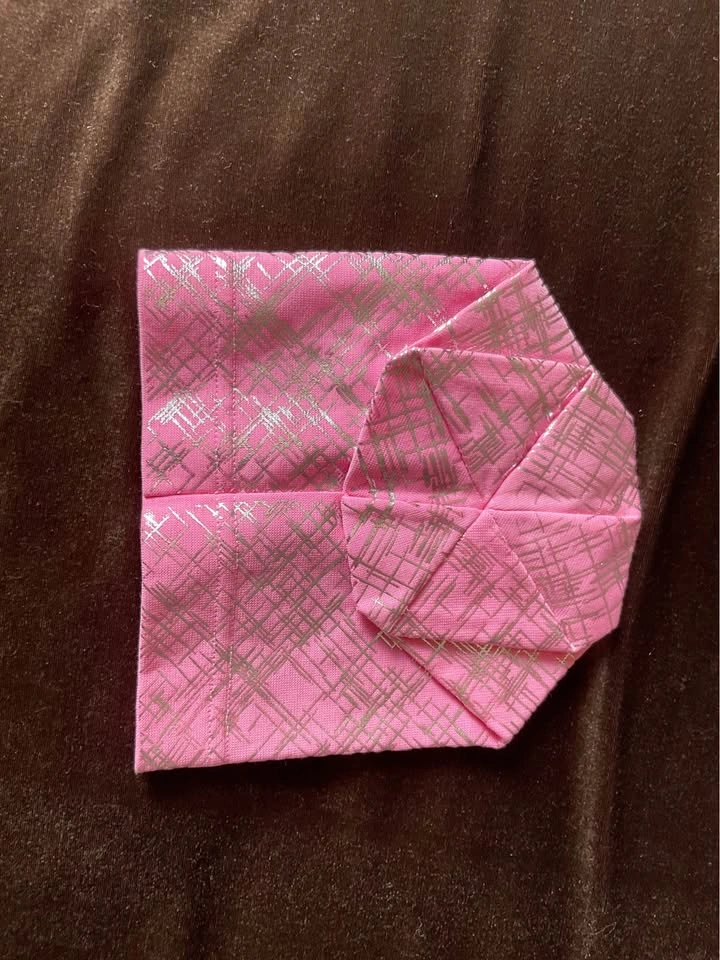 Little Girl - Toddler Pink Patterned Cotton Hat Beanie Size 3 - photo 2