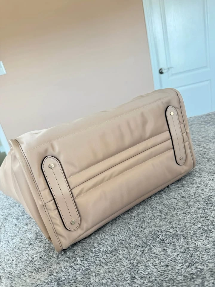 Kate Spade Ella KNSYL Puffy XL Tote – Warm Beige – NEW - photo 2