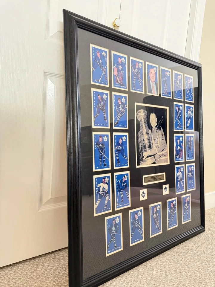 Toronto Maple Leafs 1964 Stanley Cup Signed Display - COA - photo 2