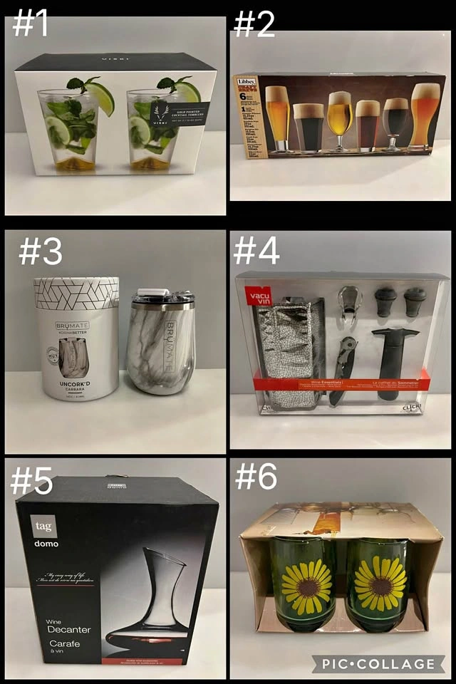 New Drinkware & Kitchen Items - $10 Each