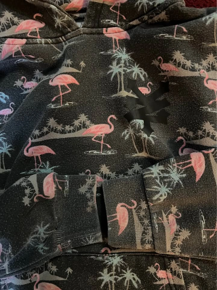 Zoo York Flamingo Print Youth Large Hoodie - photo 3