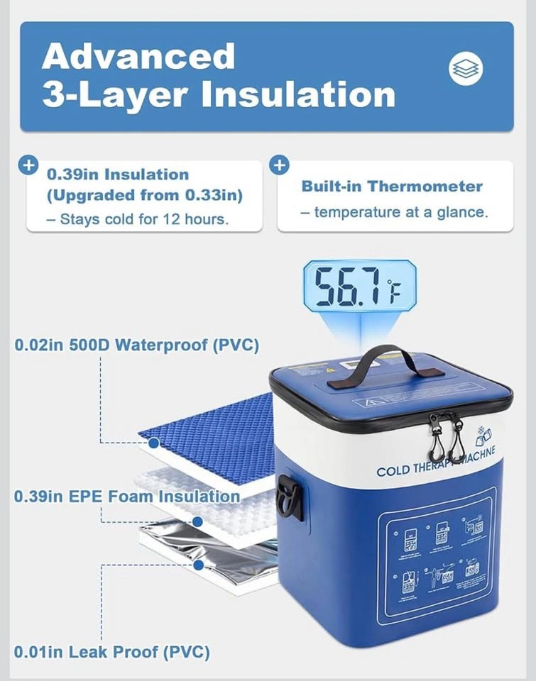 16QT Portable Cold Therapy Machine - photo 3