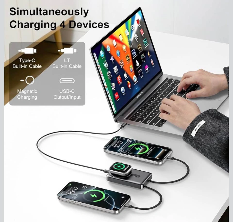 New MagSafe Portable Charger, 10000mAh Power Bank - photo 4
