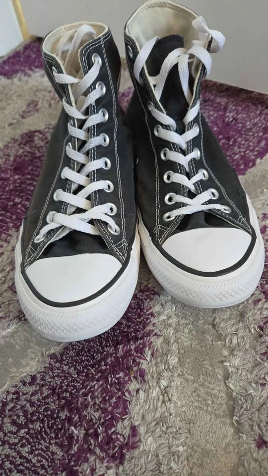 Black converse hightops - photo 2