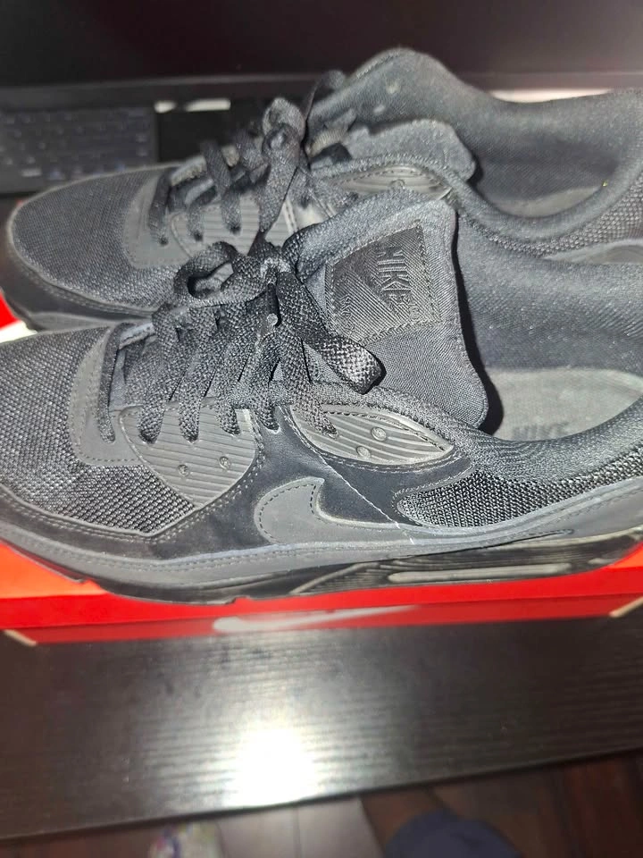 Air max 90 shoes - black, size 13 . Medium width - photo 4