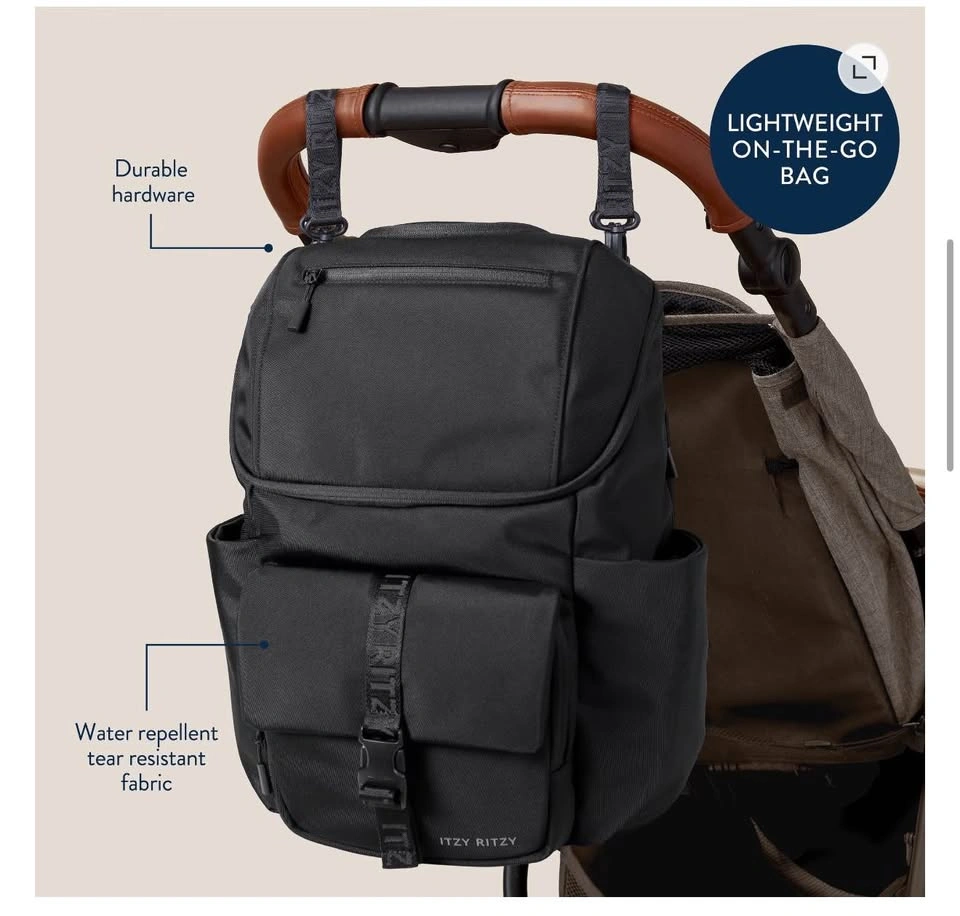 Itzy Ritzy Belong Bucket Backpack™ Black - photo 5