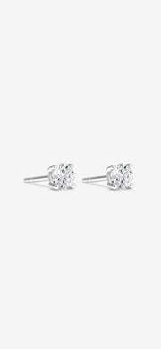 .6 Carat Diamond and White Gold Earrings - photo 3