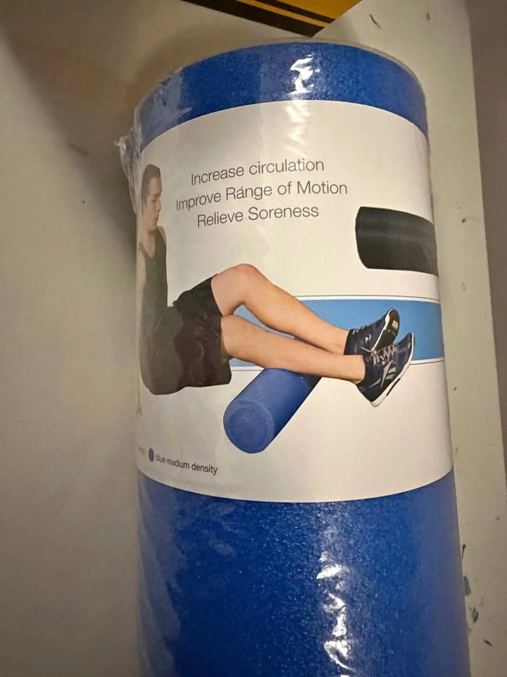 Fitness ball and foam roller