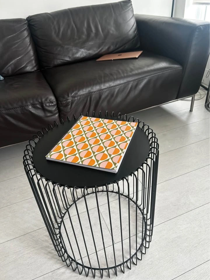 Wire Nesting Side Tables – Black, Set of 2 - photo 3