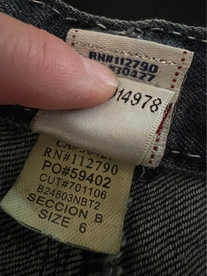 Kids True Religion jeans size 6 boys - photo 3