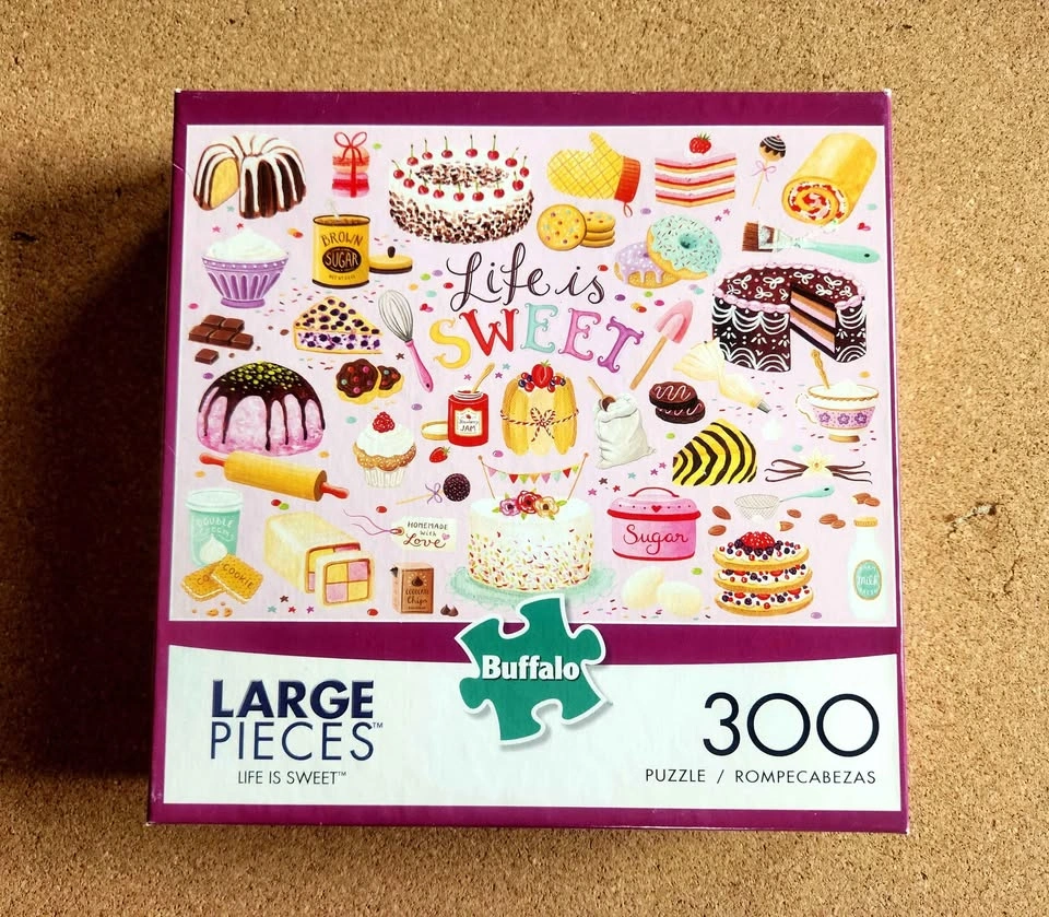 Four 300 Large Piece Puzzle Bundle - photo 4