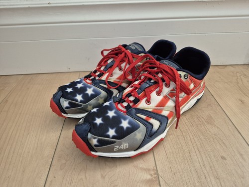 New Balance 240 USA Flag Stars Stripes Track Spikes Mens 9