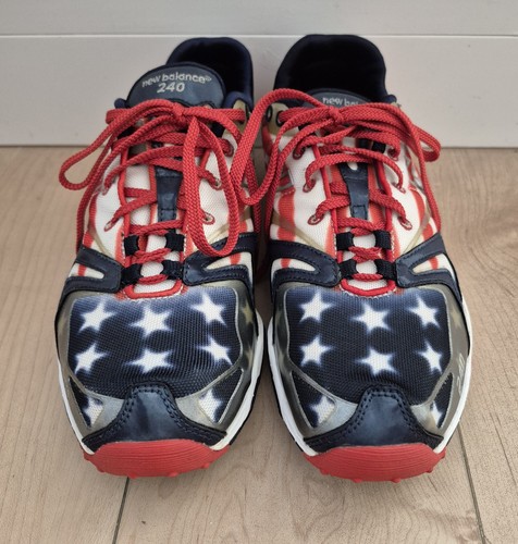 New Balance 240 USA Flag Stars Stripes Track Spikes Mens 9 - photo 3