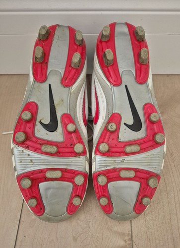 Nike Total 90 Shoot II FG Soccer Cleats White Red Mens US 9 - photo 4