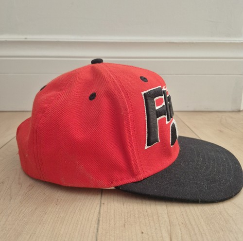 Calgary Flames CCM ProLid Snapback Cap Red Black Script - photo 3