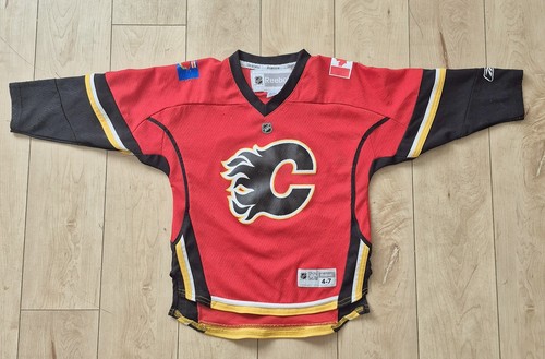 Jarome Iginla #12 Calgary Flames Reebok Youth Jersey 4-7 - photo 2