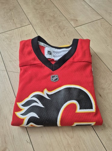 Jarome Iginla #12 Calgary Flames Reebok Youth Jersey 4-7 - photo 3