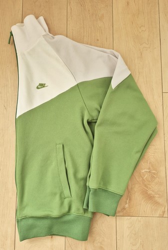 Vintage Nike Track Jacket 2006 Green White Grey Full Zip M - photo 2