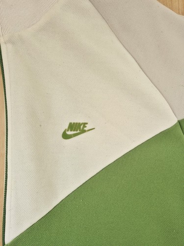 Vintage Nike Track Jacket 2006 Green White Grey Full Zip M - photo 4