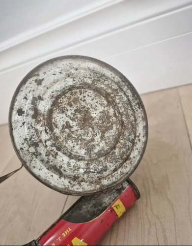 Vintage J.R. Watkins Sprayer Fly Spray Pump Tin Advertising - photo 3