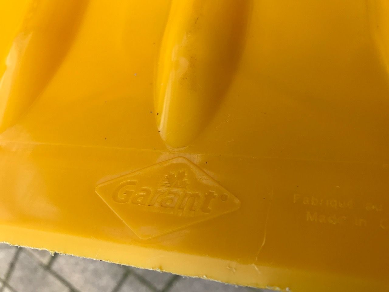 YELLOW GARANTY SNOW PUSHER - photo 4