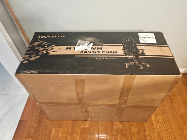 Blacklyte Athena Gaming Chair Black - Brand New Sealed Box - photo 2