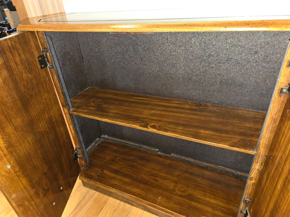 Vintage Entryway Console Table / Hall Cabinet (Slim 12" Depth) - photo 5