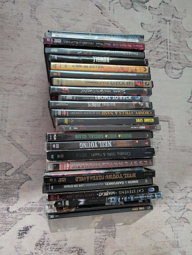25 Concert DVDs