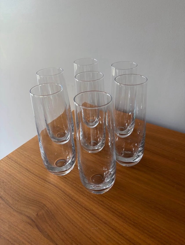 Stemless Champagne Glasses