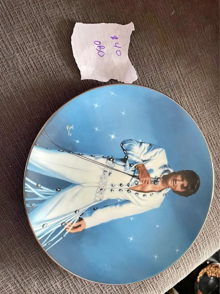 Elvis Plate King of Las Vegas thumbnail