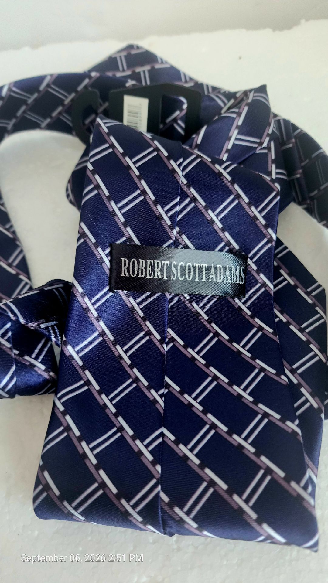 Men's Classic Tie Robert Scott Adams - photo 3
