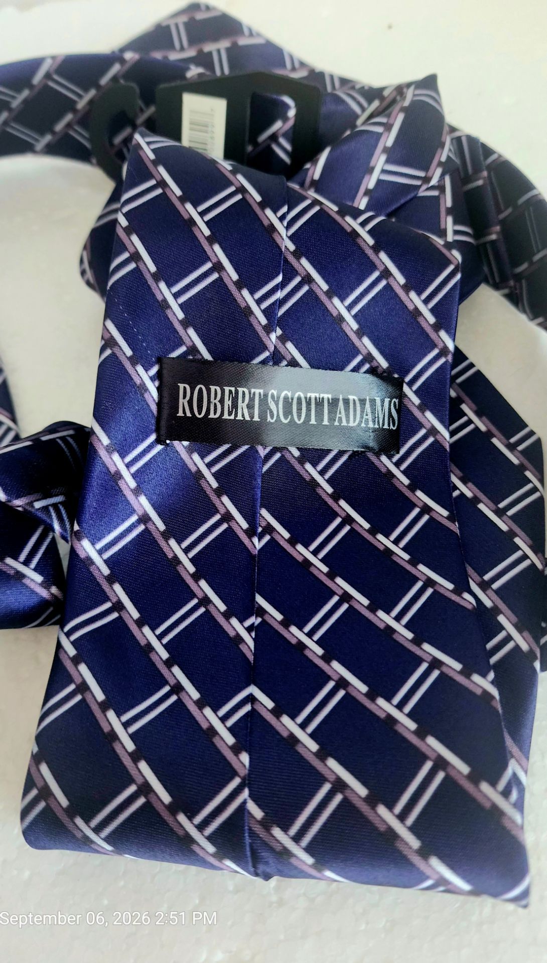 Men's Classic Tie Robert Scott Adams - photo 4