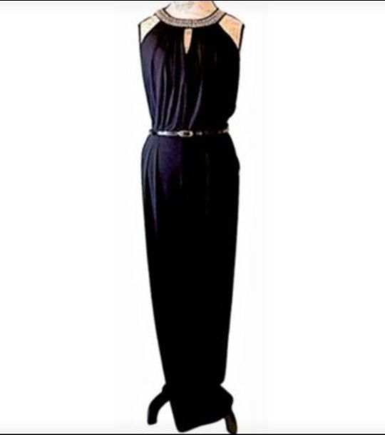 Women's Evening Party Romper Jumpsuit Black Size S - photo 2