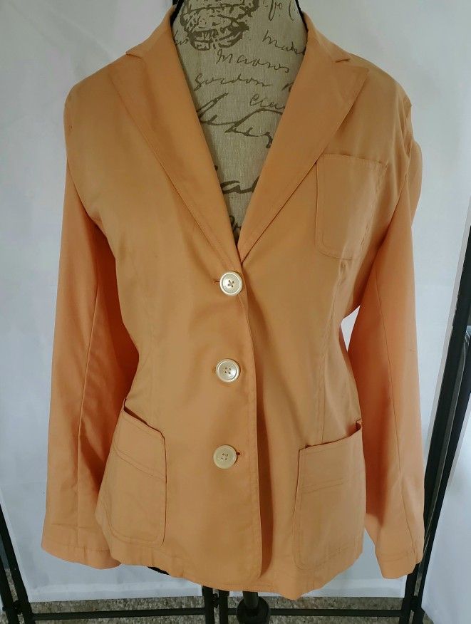 New Women's Jacket Light Orange. Size 14 - photo 2