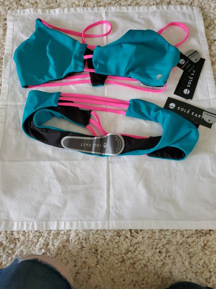 Reversible Swimsuit Bikini (2 Pieces) - Sole East - photo 4