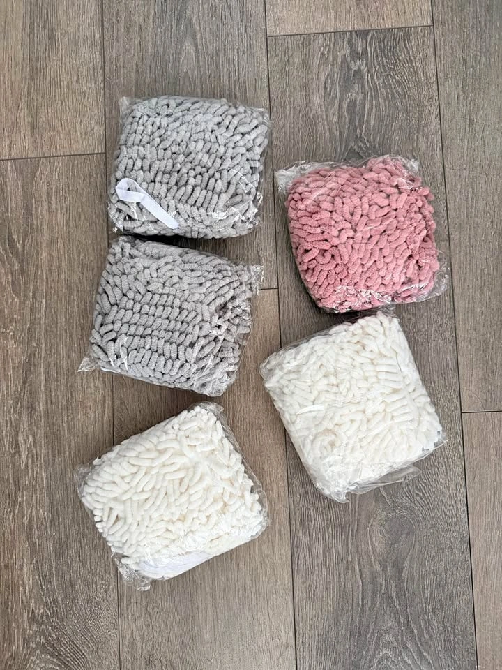 Microfiber Chenille Hand Towels