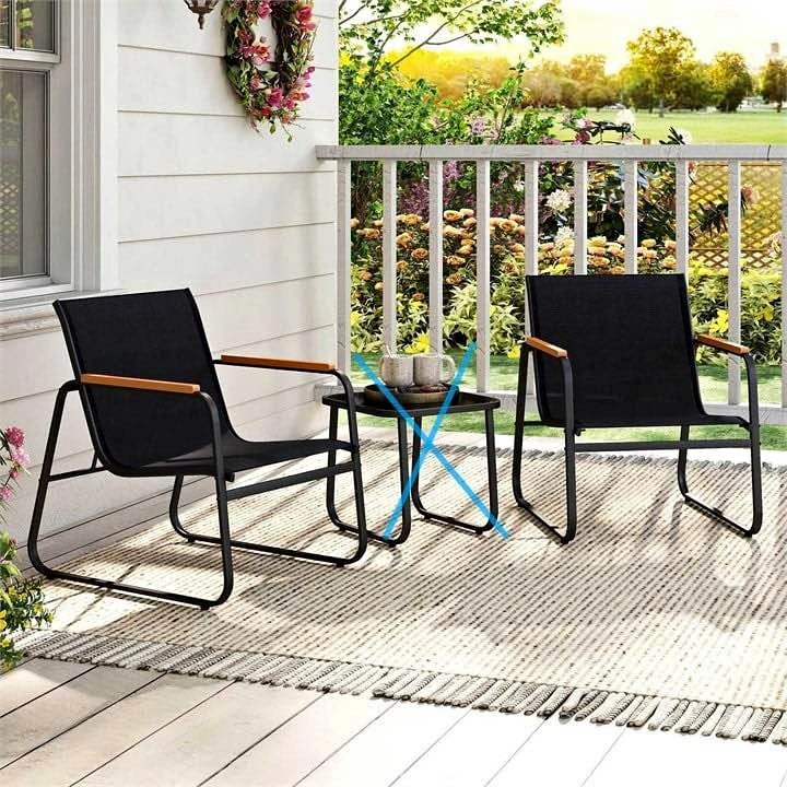 2PCS Patio Chairs