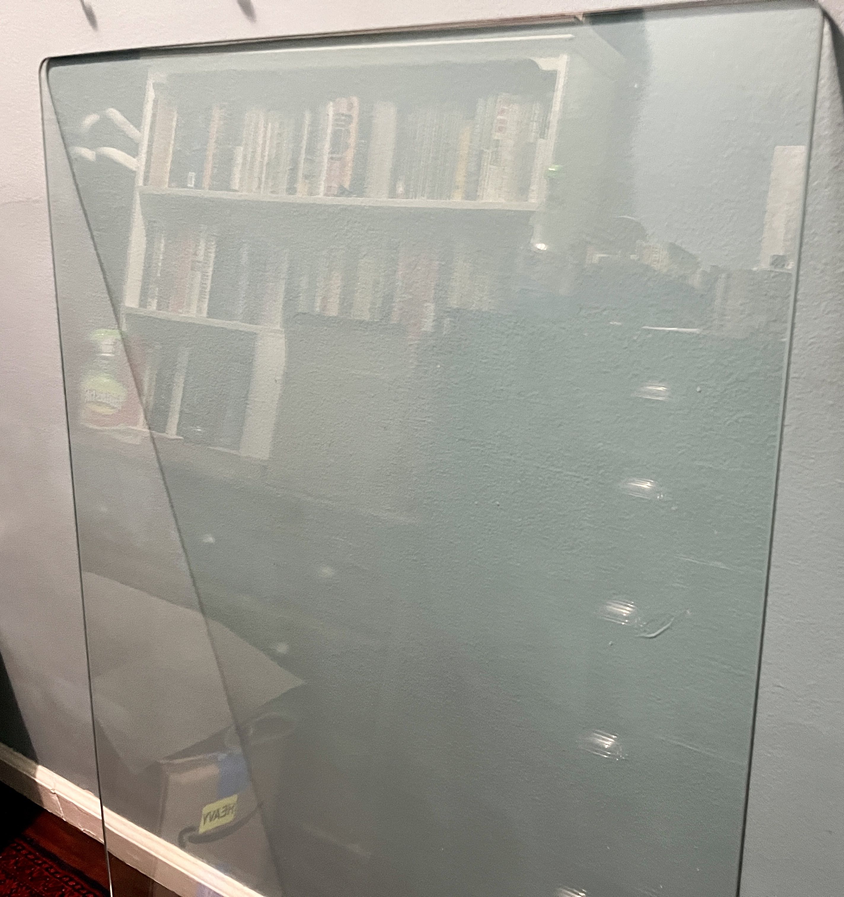 Large 1/2" Thick Tempered Glass Table Top - photo 2