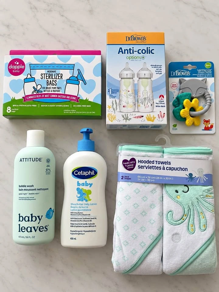 Baby Care Bundle - Dr. Brown's, Cetaphil, Attitude, Dapple
