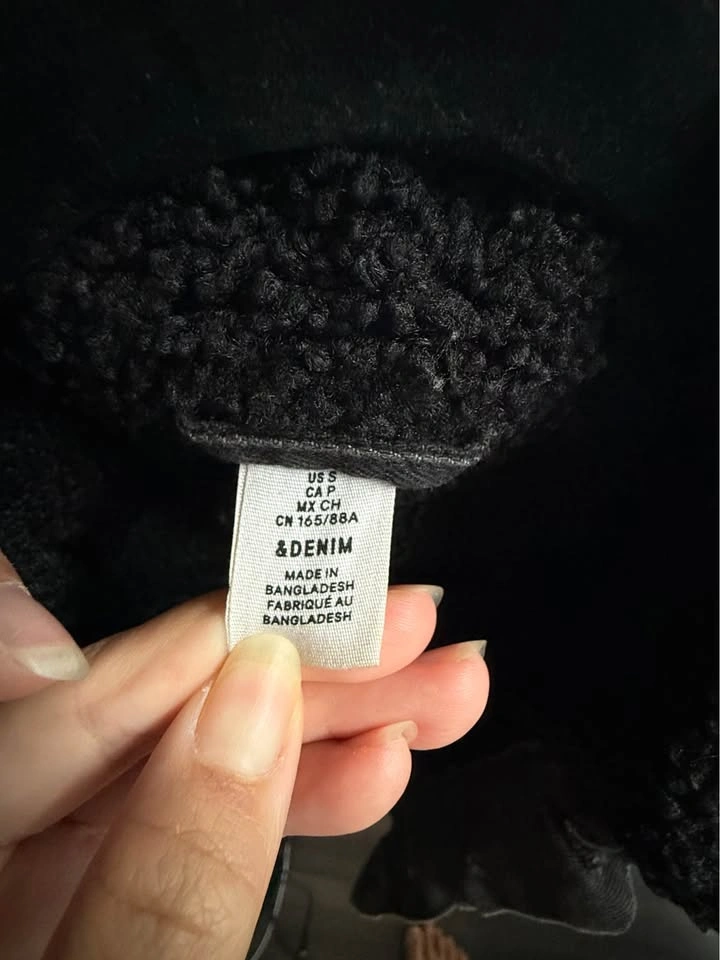Cropped fleece jacket - photo 2