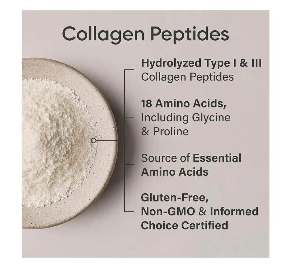 Premium Collagen Peptides Powder (32oz Jar) | Grass-Fed - photo 3