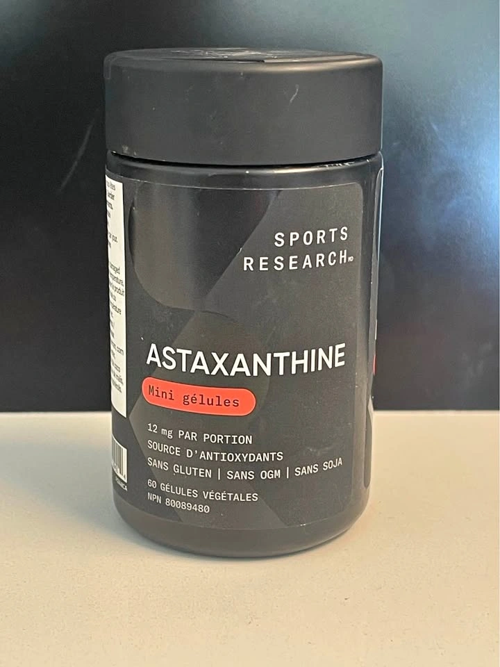 Sports Research Vegan Icelandic Astaxanthin 12mg - 60 Softgels
