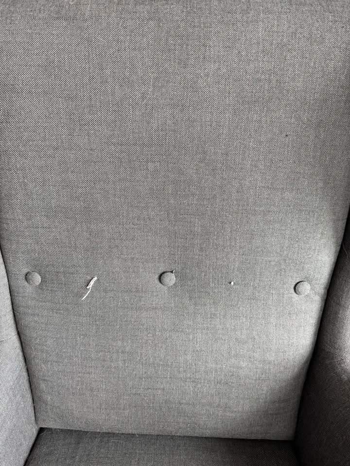 IKEA armchair STRANDMON Nordvalla dark grey - photo 2