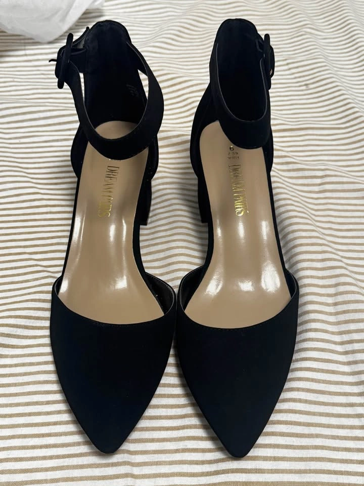 Ankle Strap Block Heel Pumps size 9WIDE - photo 2